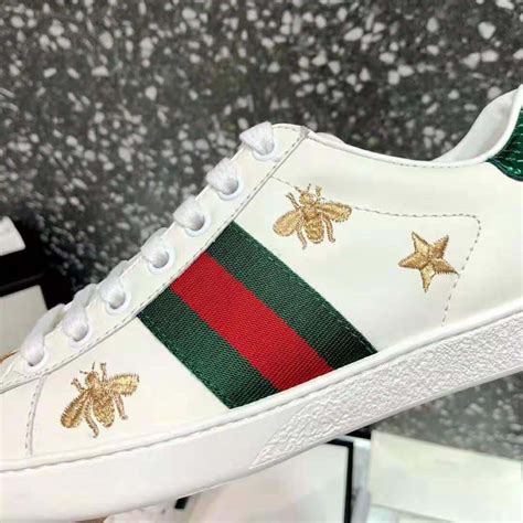 gucci aces bee stars|Gucci bees and stars embroidery.